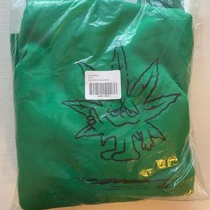HUF Green Buddy Size M Hoodie NWT LIMITED EDITION